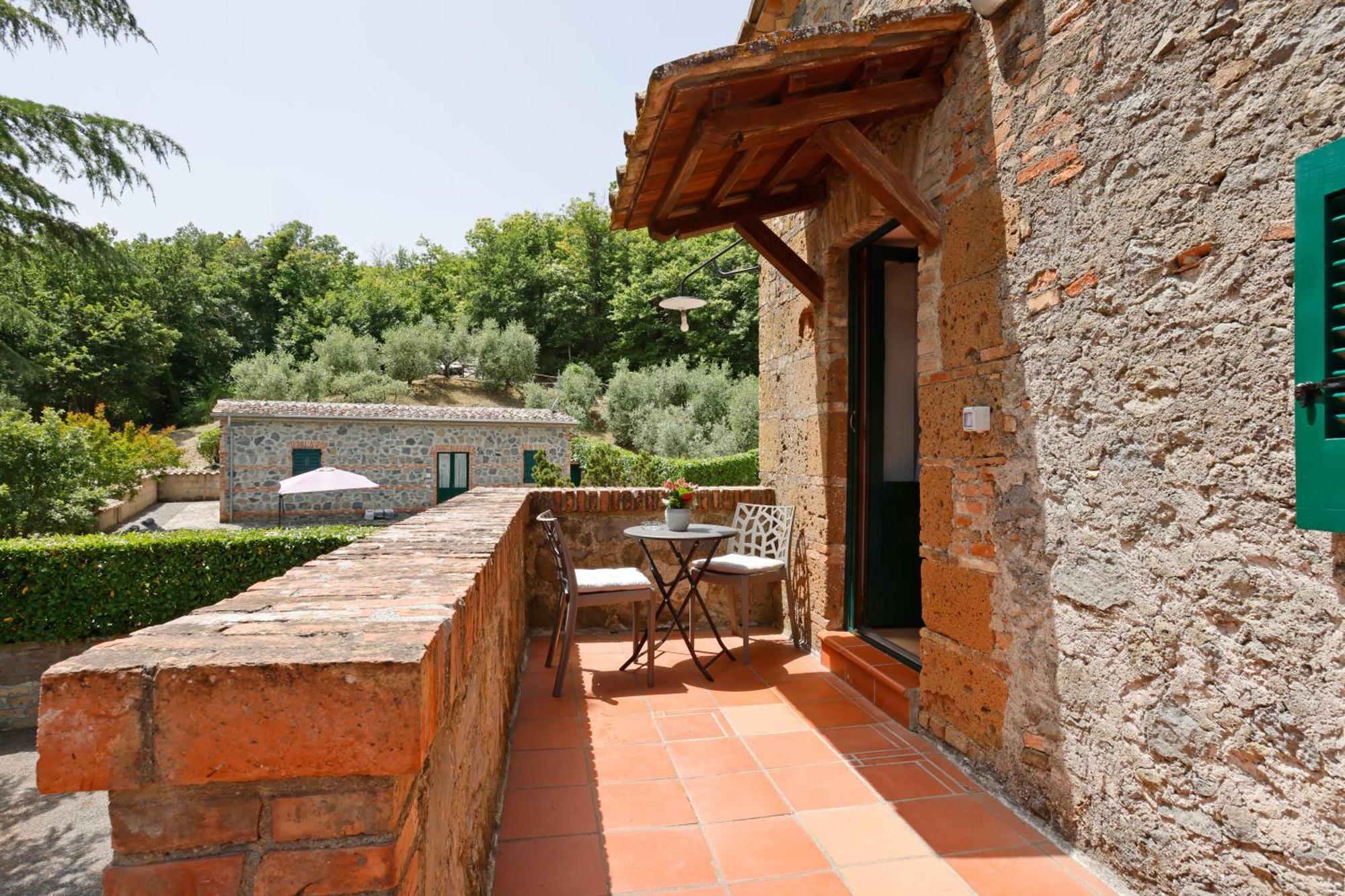 Agriturismo Casale Le Crete อักกวาเปนเดนเต ภายนอก รูปภาพ