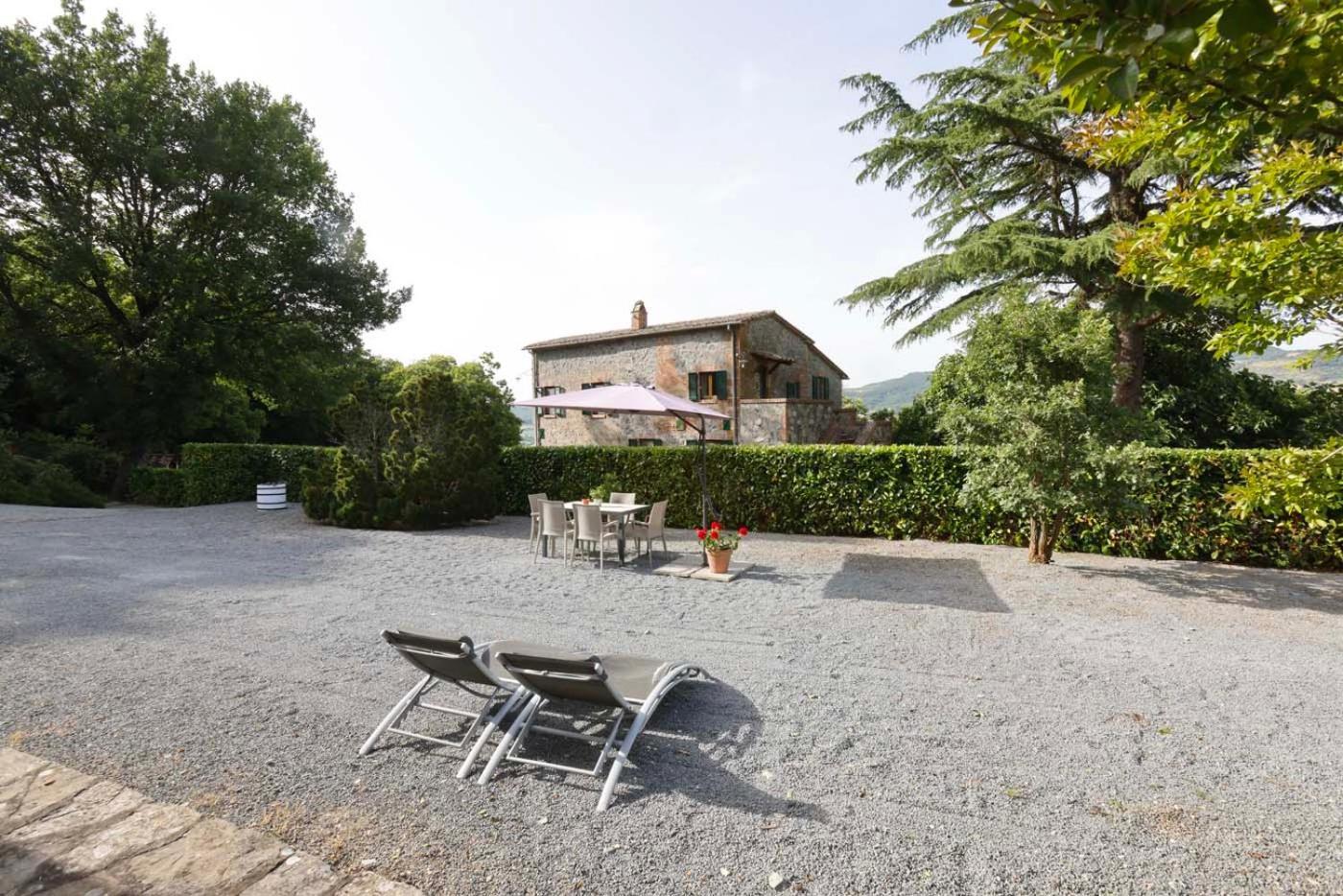 Agriturismo Casale Le Crete อักกวาเปนเดนเต ภายนอก รูปภาพ